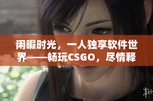 闲暇时光，一人独享软件世界——畅玩CSGO，尽情释放压力