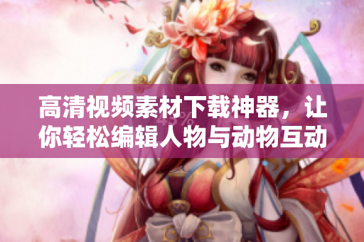 高清视频素材下载神器，让你轻松编辑人物与动物互动！