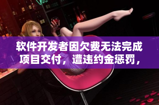 软件开发者因欠费无法完成项目交付，遭违约金惩罚，引起软件产业关注
