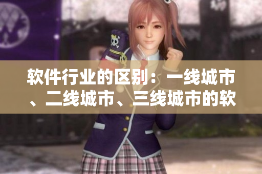 软件行业的区别：一线城市、二线城市、三线城市的软件需求和发展现状