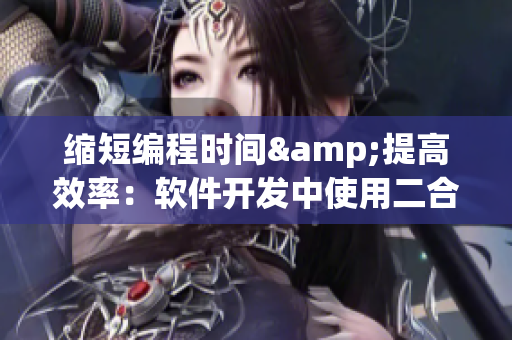 缩短编程时间&提高效率：软件开发中使用二合一子母的优势