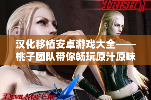 汉化移植安卓游戏大全——桃子团队带你畅玩原汁原味的游戏体验