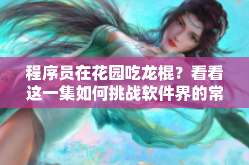 程序员在花园吃龙棍？看看这一集如何挑战软件界的常规
