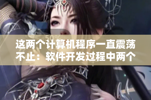 这两个计算机程序一直震荡不止：软件开发过程中两个常见问题的解决方法