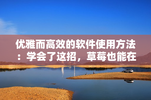 优雅而高效的软件使用方法：学会了这招，草莓也能在电脑旁美滋滋