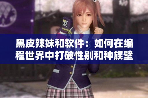 黑皮辣妹和软件：如何在编程世界中打破性别和种族壁垒