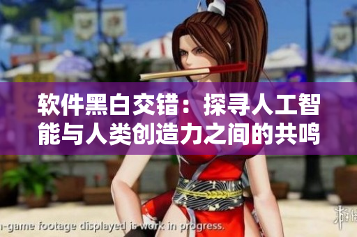 软件黑白交错：探寻人工智能与人类创造力之间的共鸣