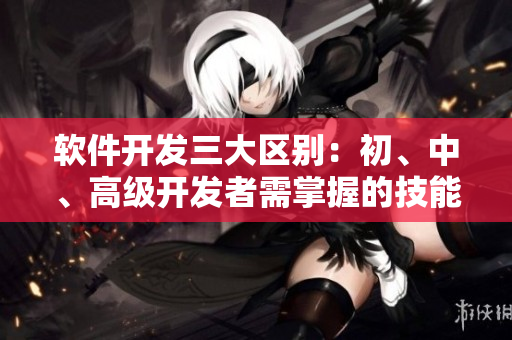软件开发三大区别：初、中、高级开发者需掌握的技能和职责