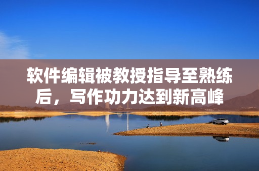 软件编辑被教授指导至熟练后，写作功力达到新高峰