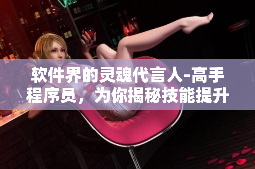 软件界的灵魂代言人-高手程序员，为你揭秘技能提升秘密