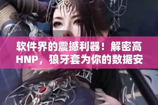软件界的震撼利器！解密高HNP，狼牙套为你的数据安全护航