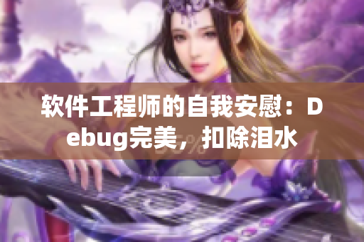 软件工程师的自我安慰：Debug完美，扣除泪水