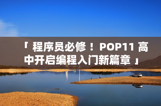 「 程序员必修 ！POP11 高中开启编程入门新篇章 」