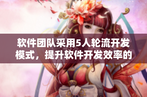 软件团队采用5人轮流开发模式，提升软件开发效率的方法！
