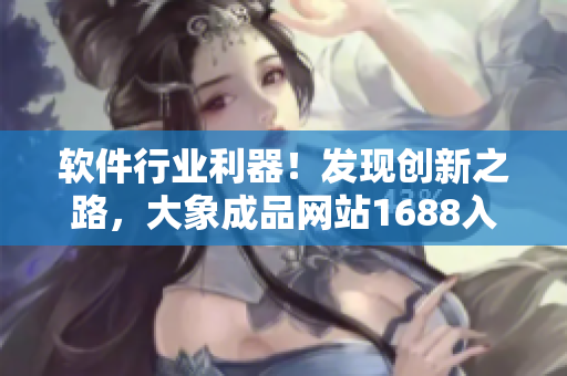 软件行业利器！发现创新之路，大象成品网站1688入口官网指南
