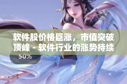 软件股价格巨涨，市值突破顶峰 - 软件行业的涨势持续至顶峰