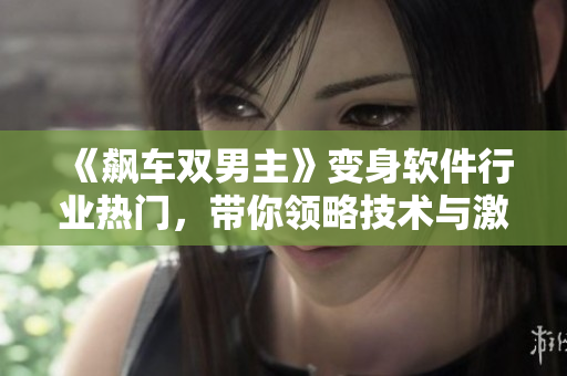 《飙车双男主》变身软件行业热门，带你领略技术与激情的完美融合！