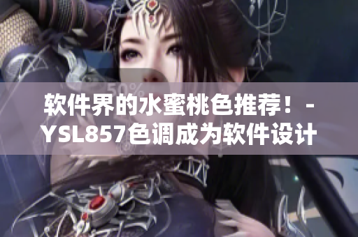 软件界的水蜜桃色推荐！-YSL857色调成为软件设计师和开发者的新宠