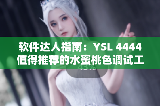 软件达人指南：YSL 4444值得推荐的水蜜桃色调试工具