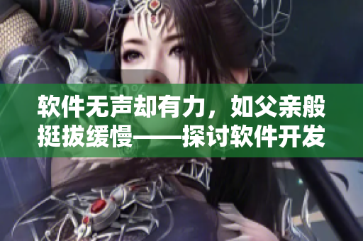 软件无声却有力，如父亲般挺拔缓慢——探讨软件开发中的重要性