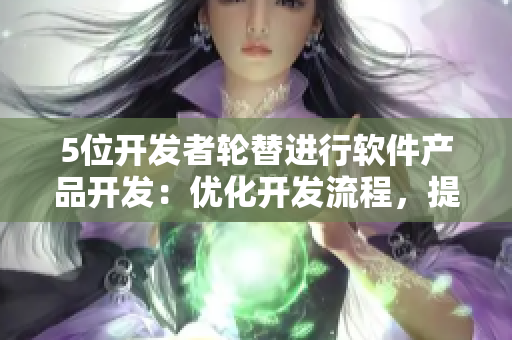5位开发者轮替进行软件产品开发：优化开发流程，提升产品品质