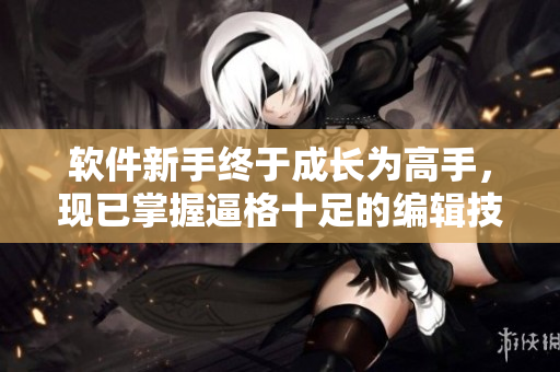软件新手终于成长为高手，现已掌握逼格十足的编辑技能！