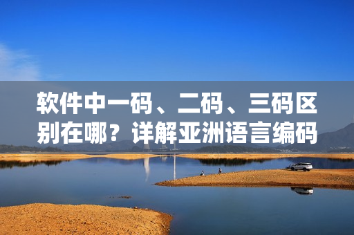 软件中一码、二码、三码区别在哪？详解亚洲语言编码系统！