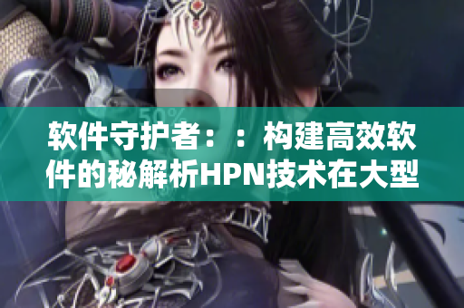 软件守护者：：构建高效软件的秘解析HPN技术在大型软件中的应用