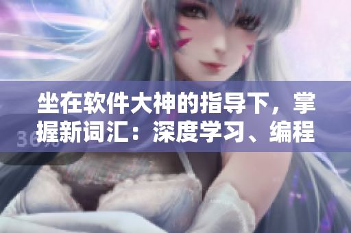 坐在软件大神的指导下，掌握新词汇：深度学习、编程技巧等