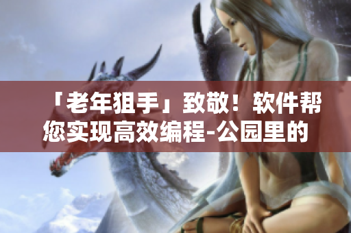 「老年狙手」致敬！软件帮您实现高效编程-公园里的老年镖客视频大全