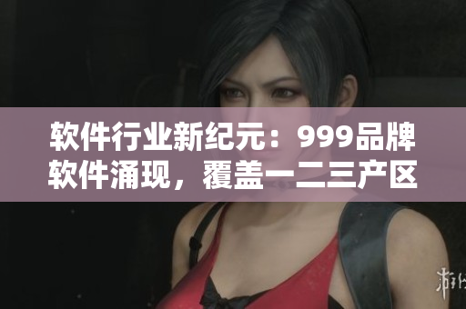 软件行业新纪元：999品牌软件涌现，覆盖一二三产区