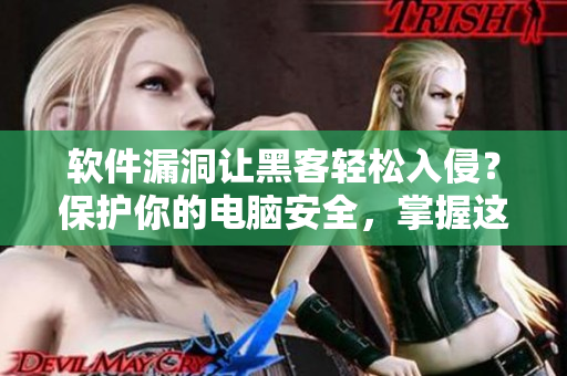 软件漏洞让黑客轻松入侵？保护你的电脑安全，掌握这些关键知识！