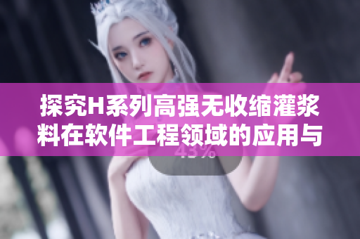 探究H系列高强无收缩灌浆料在软件工程领域的应用与经济效益