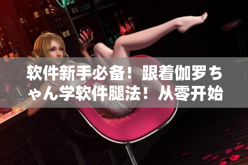 软件新手必备！跟着伽罗ちゃん学软件腿法！从零开始，轻松入门！