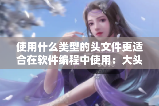 使用什么类型的头文件更适合在软件编程中使用：大头或小头？
