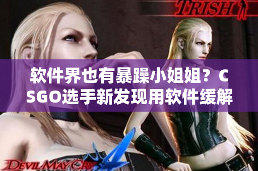 软件界也有暴躁小姐姐？CSGO选手新发现用软件缓解情绪