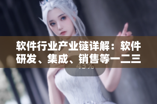 软件行业产业链详解：软件研发、集成、销售等一二三产区的区别
