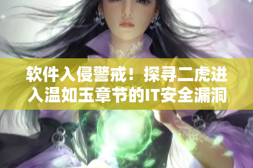 软件入侵警戒！探寻二虎进入温如玉章节的IT安全漏洞
