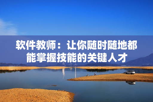 软件教师：让你随时随地都能掌握技能的关键人才