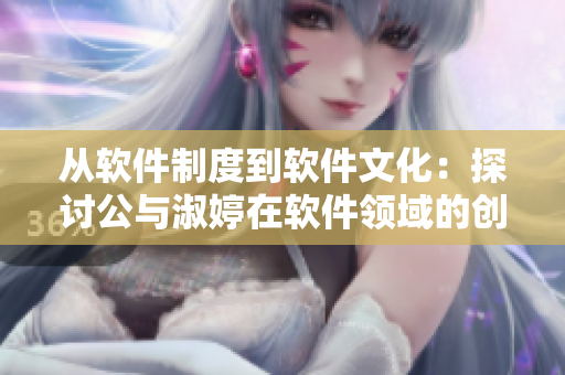 从软件制度到软件文化：探讨公与淑婷在软件领域的创新思维